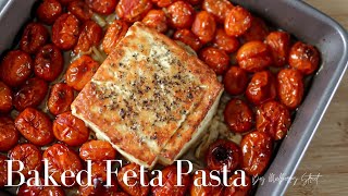 Baked Feta Cheese Pasta  Tik Tok Recipe [upl. by Patrizio]