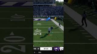 The exasperation at the end 😂collegefootball25 easports kstate arizonafootball [upl. by Mortie]