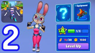 Runner HeroesGameplay 2BUNNY Nuevo Personaje [upl. by Corb]