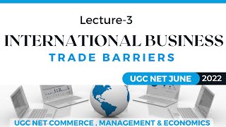 Barriers in International Trade  Tariff Barriers and Non Tariff Barriers  International Business [upl. by Bryn]