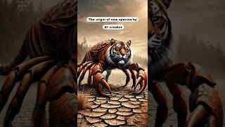 The origin of new species by AI creator animal fusion hybrids shorts youtubeshorts [upl. by Stanly]