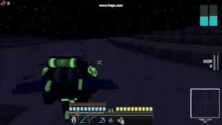 Minecraft Modular Powersuits  A night walk on the Moon playtest [upl. by Schwerin597]