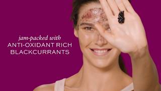 Gently Exfoliate and Hydrate Skin with ELEMIS Superfood Blackcurrant Jelly Exfoliator [upl. by Arracat564]