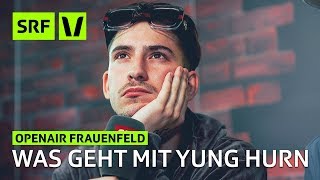 Openair Frauenfeld Yung Hurn im verstörenden Interview  Festivalsommer 2018  SRF Virus [upl. by Enilrem]