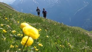 Les Contamines Montjoie Trail Tour du Haut Val Montjoie 2014 course sport de montagne [upl. by Lam490]