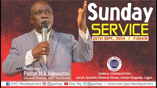 Sunday Service  Topic The Mercy Of The Lord Shall Seek You Out  29th September 2024 [upl. by Thurmond280]