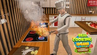 Real Cooking Game 3D  Virtual Kitchen Chef Android GamePlay Trailer [upl. by Mossberg]