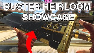 Buster Sword Heirloom Animations Showcase Apex Legends x Final Fantasy Event [upl. by Jemmie]