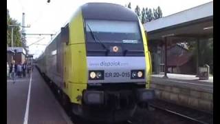 ER 20 mit Zug der NOB in Elmshorn [upl. by Enobe]