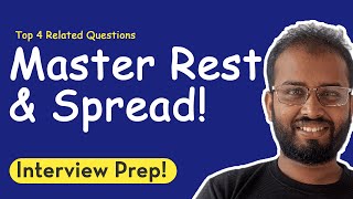 JavaScript Interview Questions Series  Rest and Spread Operator [upl. by Nauqed]