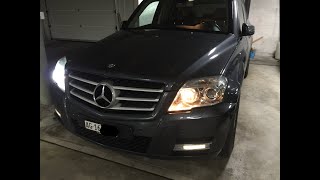 Mercedes Benz defective xenon bulb amp booster change [upl. by Ploss639]