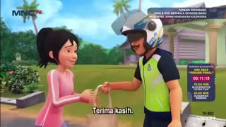 Upin amp Ipin Kak Ros di Rampok Kendaraan Kecemasan  Azam Puasa [upl. by Eittak536]