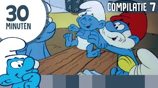 30 minuten Smurfen • Compilatie 7 • De Smurfen [upl. by Calder]