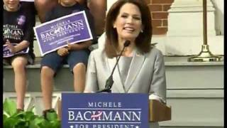 Michele Bachmann Enters 2012 GOP Field [upl. by Lucille]