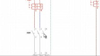 Diagrama de control del arranque y paro de un motor monofásico [upl. by Ainoloppa]