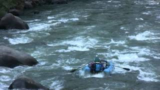 Sep 3 Blossom Bar rafting flip near drowning victims boat [upl. by Noramac]