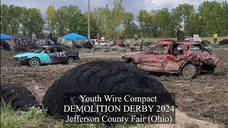 Demolition Derby 2024  Youth Wire Compact [upl. by Erv]