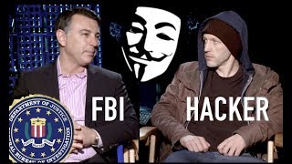 What Happens When Hacker From Anonymous Meets FBI Agent In Interview [upl. by Onfroi]