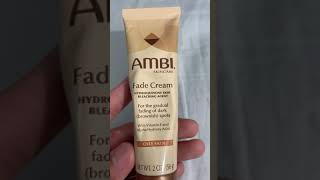 AMBI FADE CREAM ANTI DARK SPOT ACNE SPOT CREAM [upl. by Grobe396]