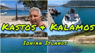 ΚΑΣΤΟΣ ΚΑΙ ΚΑΛΑΜΟΣ ΜΕ ΣΚΑΦΟΣ ΙΩΝΙΑ ΝΗΣΙΑ 🛥️KASTOS amp KALAMOS BY BOAT IONIAN ISLANDS 🛥️ [upl. by Atsirtal]