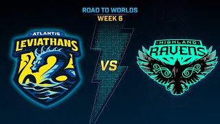 SMITE Pro League Road to Worlds Week 6  Atlantis Leviathans Vs Highland Ravens [upl. by Call474]