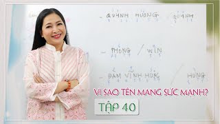 Tập 40 Vì sao tên mang sức mạnh  Thay đổi cuộc sống với Nhân số học  QHLD 92 [upl. by Ecerahs]