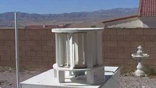 Homemade Wind Turbine Generator VAWT Vertical [upl. by Mitch]