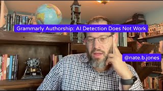 Grammarly Authorship AI Detection Does Not Work [upl. by Barayon]