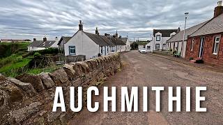 Scotlands Secret Seaside Village A Stunning Walk Through Auchmithie [upl. by Haneehs747]