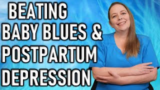 How To Treat amp Beat Baby Blues amp Postpartum Depression  Is It Baby Blues Or Postpartum Depression [upl. by Mapel520]