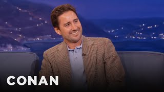 Luke Wilson Always Falls In Love With His Costars  CONAN on TBS [upl. by Aidnama865]