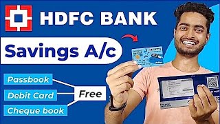 HDFC Bank Account Opening Online 2024  HDFC Zero Balance Account Opening Online  HDFC Bank [upl. by Keeley]