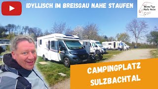 0095 Campingplatz Sulzbachtal Sulzburg im Breisgau  auch für Wohnmobile ein toller Platz [upl. by Yojal]