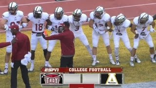 Must see Troy vs Appalachian State Week 9 College Football 2015 [upl. by Annora]