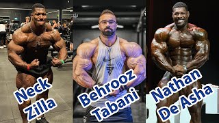 Dubai Pro Competitors  Neckzilla  William Bonac  Behrooz Tabani  Nathan De AshaMo Fooda UPDATES [upl. by Ailaro241]