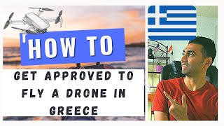 HOW TO get approved to fly a drone in Greece  Drone Rules amp Regulations Latest 2023 [upl. by Lemahs804]