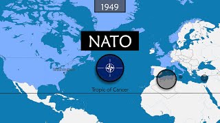 NATO  Summary on a Map [upl. by Nibaj]