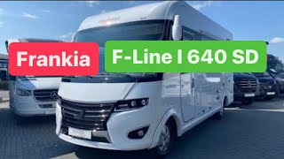 Frankia FLine I 640 SD  kurzes Wohnmobil 645m mit viel Raum und Komfort  Solar AHK Markise [upl. by Kathi]