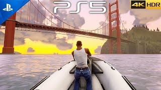 Grand Theft Auto San Andreas PS5 NEXT GEN Gameplay  4K HDR 60 FPS [upl. by Timus]