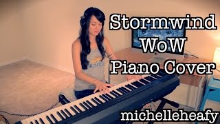 Stormwind Theme Piano World of Warcraft Cover  Michelle Heafy [upl. by Evante101]