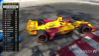 Indycar Grand Prix of Long Beach highlights  Highway F1 [upl. by Adiv]