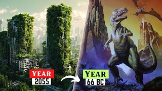 TIME TRAVEL From the Year 2055 To 66 Million BC To Save Earth  Scifi Time Travel Movie Explained [upl. by Dredi]