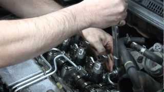 Replacing DENSO Diesel Common Rail Injectors [upl. by Eihtak310]