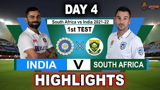 IND vs SA 1st TEST DAY 4 HIGHLIGHTS 2021  INDIA vs SOUTH AFRICA 1st TEST DAY 4 HIGHLIGHTS 2021 [upl. by Tufts]