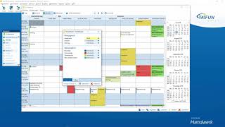 Zeitmanagement mit TAIFUN Terminplaner – Ansichten amp Einstellungen [upl. by Eneryt]