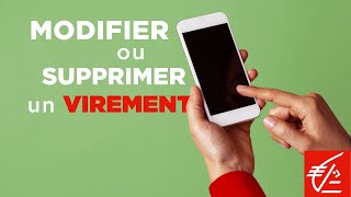 Obsolète  Comment modifier ou supprimer un virement [upl. by Oettam]