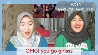 💘 wjsn  save me save you reaction 💘 [upl. by Alenoel]