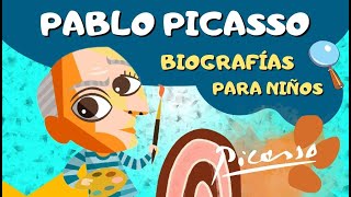 PABLO PICASSO Biografías para niños y mayores [upl. by Trebma]