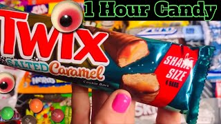 1 Hour New Christmas Halloween Candy Snacks Galaxy Gummies Unicorn Cotton Candy Oreo chocolate Bars [upl. by Emmaline544]