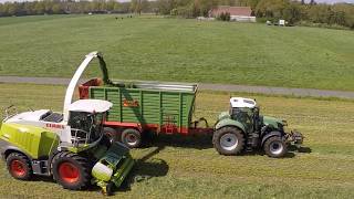 Ostendorf Agrarservice Grashäckseln ClaasNewHollandFendt Gopro [upl. by Phaedra]